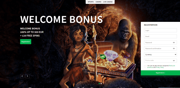 Welcome Bonus + Free Spins 