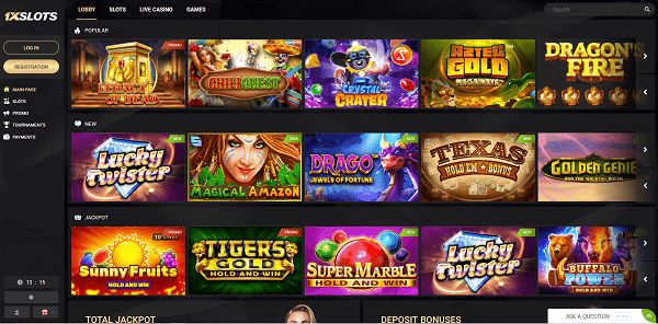 1XSlots Games