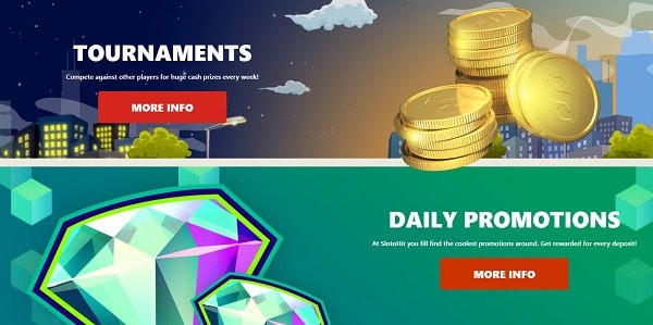 Tournaments and Daily Promotions