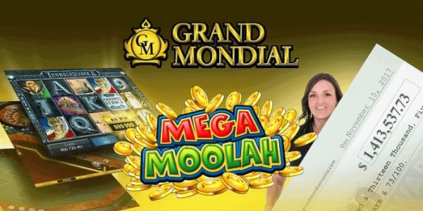 Mega Moolah at Grand Mondial