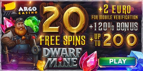 20 gratis spins on register