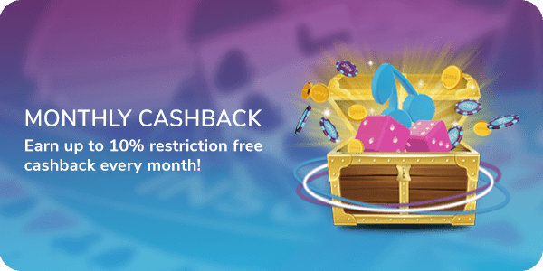 Cashback 10% Bonus 