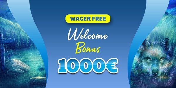 1.000 EUR bonus with no wagering!