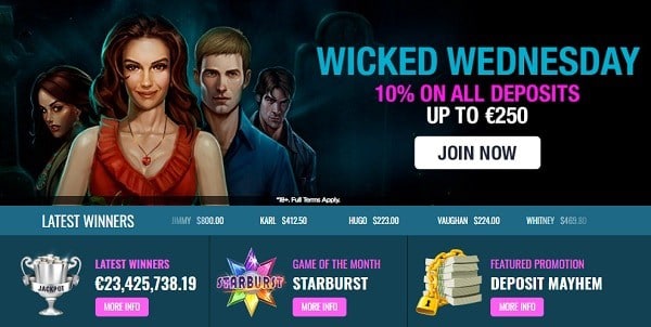 Wicked Wednesday Offers