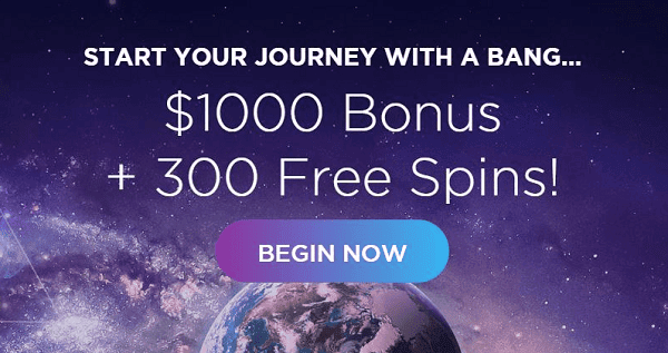 300 free spins on Starburst 