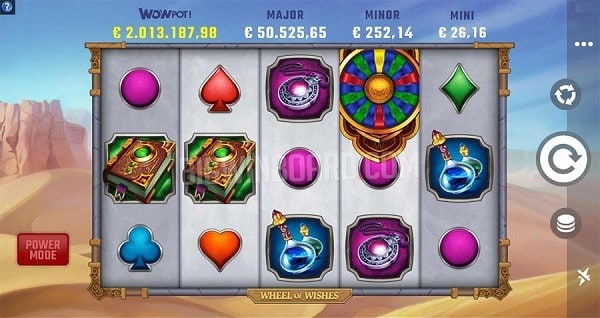 Wheel of Wishes new Microgaming progressive jackpot slot