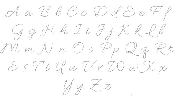 Монолинейный шрифт Английский алфавит 15 видов шрифтов DXF, Скилетный шрифт, Шрифт для фрезеровки