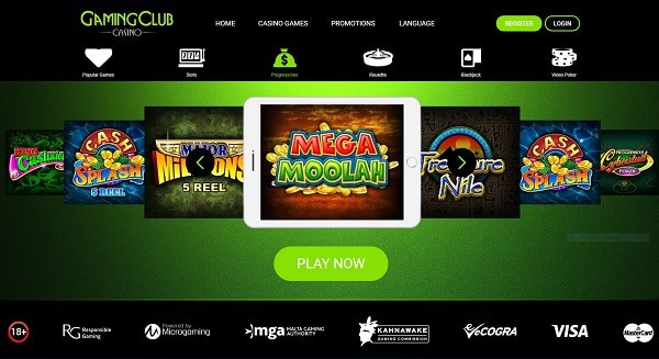 Gaming Club Casino review