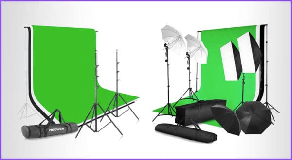 Die besten 3 Greenscreen Leinwände für Twitch + Anleitung