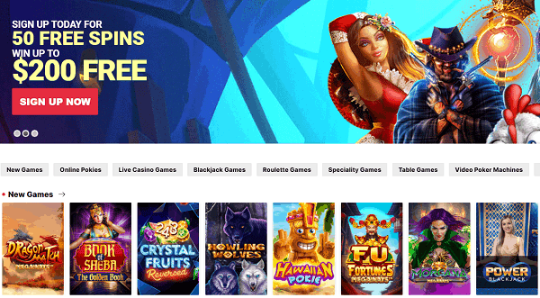 50 Free Spins No Deposit Bonus 