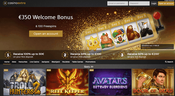 350 EUR and 100 Free Spins For New Players 