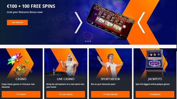 100 free spins bonus