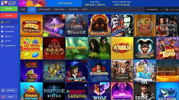 EUSLOT CASINO REVIEW & FREE BONUSES