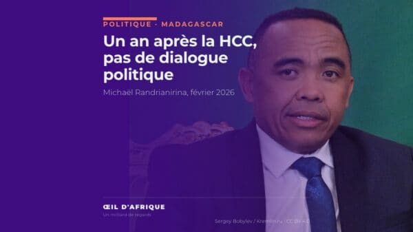 Le colonel Michaël Randrianirina, chef de l'État depuis la décision de la HCC du 14 octobre 2025, figure de la transition à Madagascar