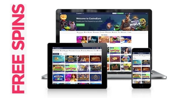 CasinoEuro.com 100% free bonus and up to 200 free spins