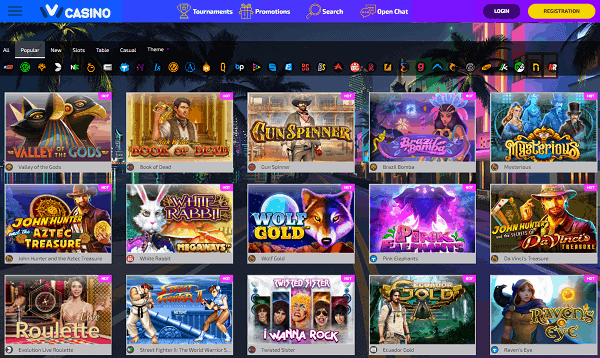 Play slots online!