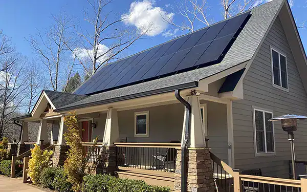 residential solar home