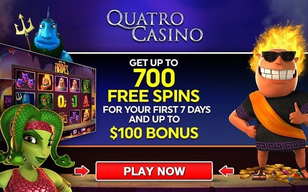 Quatro Casino 700 free rounds