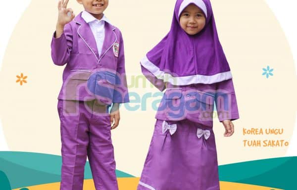 Seragam TK Formal Muslim Tuah Sakato