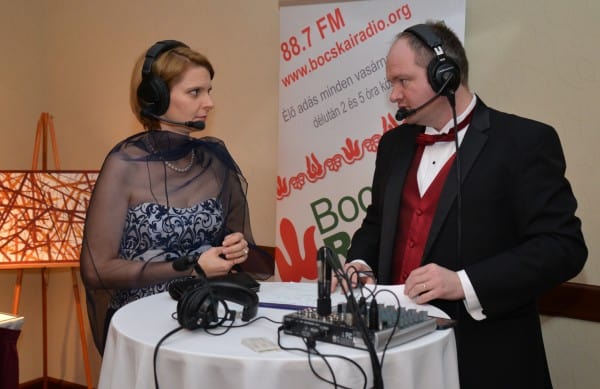 Dr. Bencsik Zita interjú közben. Fotó: Dávid Csaba