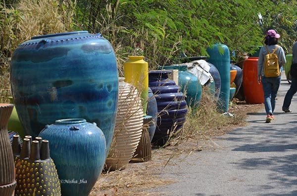 Ratchaburi dragon water jar ceramic factory