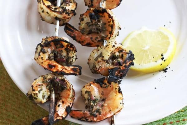 Grilled Herb Shrimp