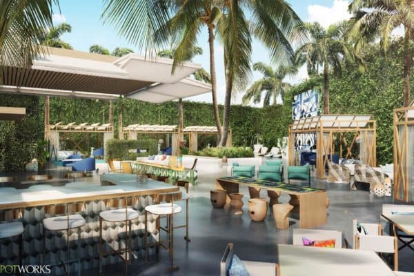 Exterior Restaurant Rendering Services