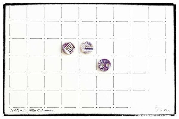 Knoflík spirála 2 cm - Obrázek 2