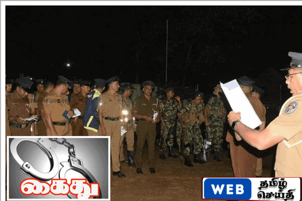 நாடளாவிய ரீதியில் விசேட சுற்றிவளைப்பு நடவடிக்கை ; போதைப்பொருட்களுடன் 488 பேர் கைது