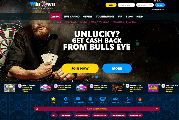 Winown Casino Website Review 