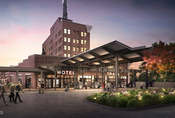 Central Station Hotel Visualization