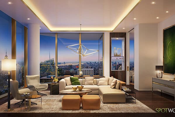 interior design rendering