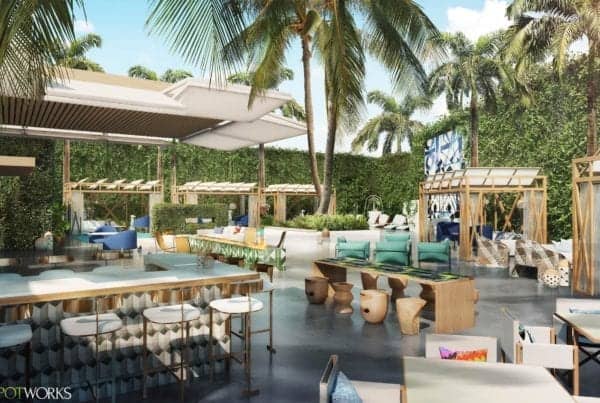 Exterior Restaurant Rendering Services