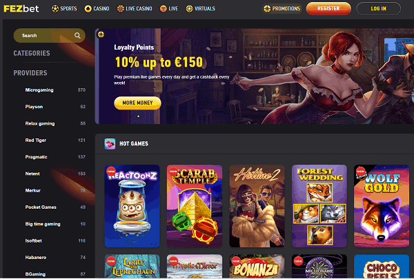 FEZbet Casino & Sports Review 