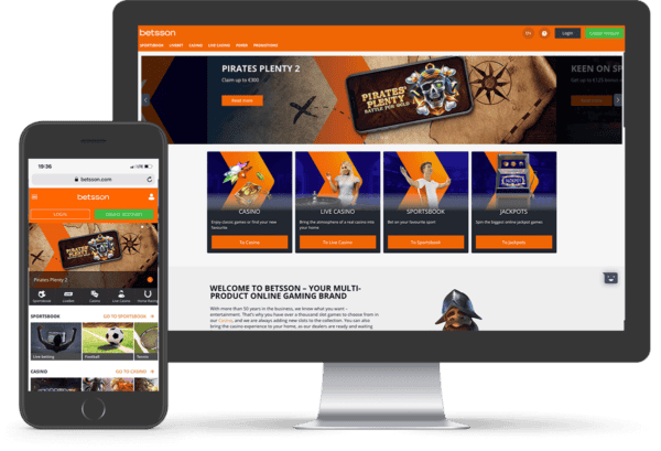 Betsson Online and Mobile Casino