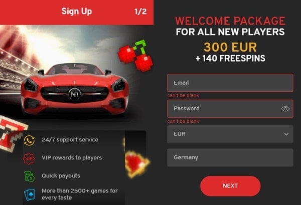 Register at N1Casino.com for free! 