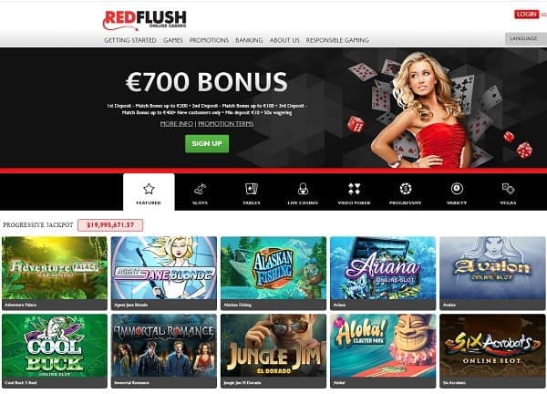 Red Flush Casino Review