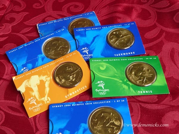 Olympic coins @lemonicks.com