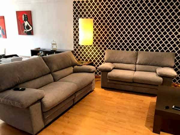 Sofas electricos antes