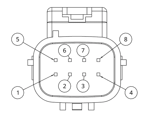 Connector Tesla AC compressor