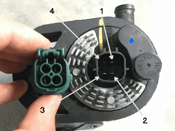 Tesla pump pinout