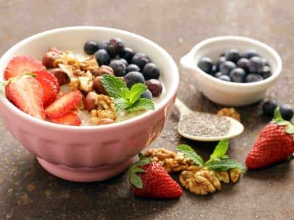 bowl of breakfast cereal