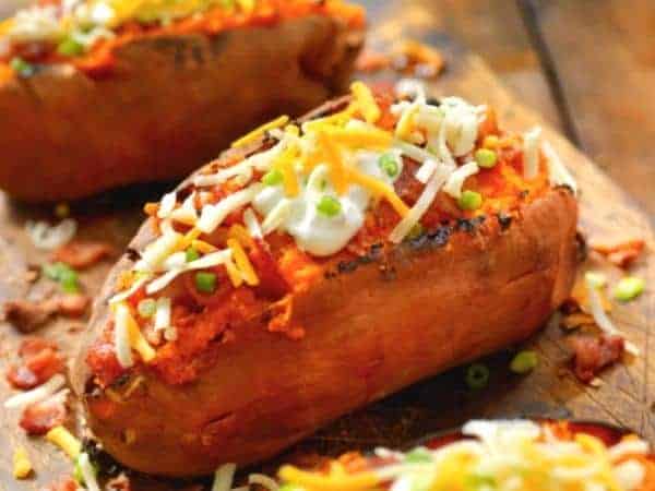 taco beef sweet potatoes