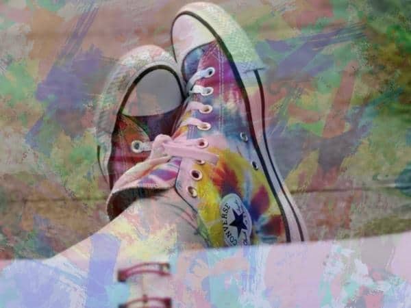 colourful shoes