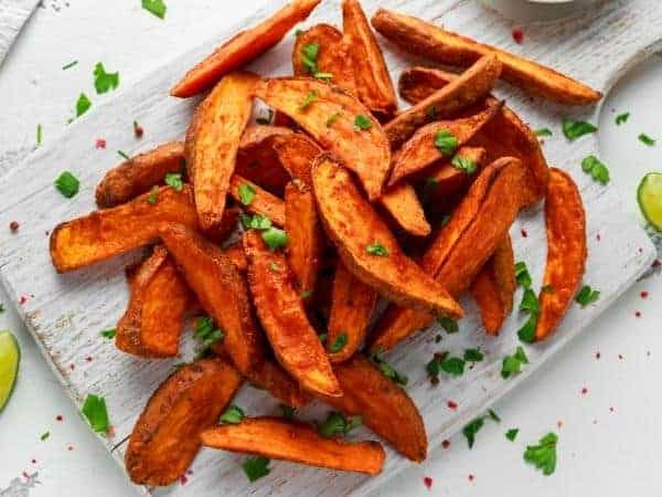 sweet potato wedges