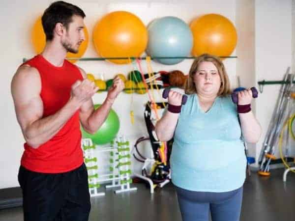 working out for weight loss