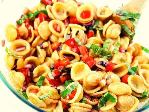 bruschetta pasta salad