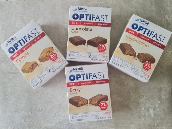 optifast meal replacement bars.