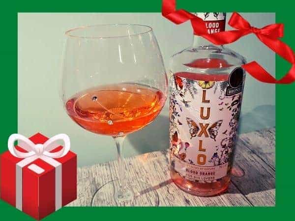 Luxlo for gin lovers in blood orange