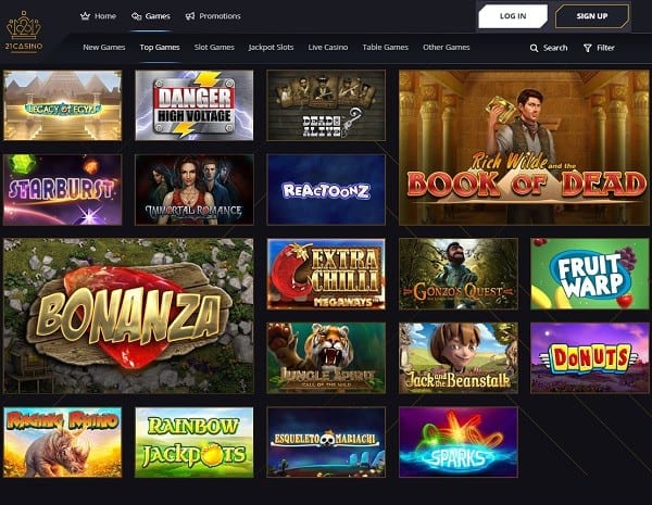 21 Casino free play games